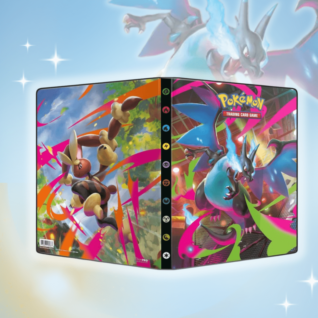 Image of Pokémon Me02 - 9 Pocket Portfolio - Official Folder For Safe Storage Of , Ideal For Collectors And Players