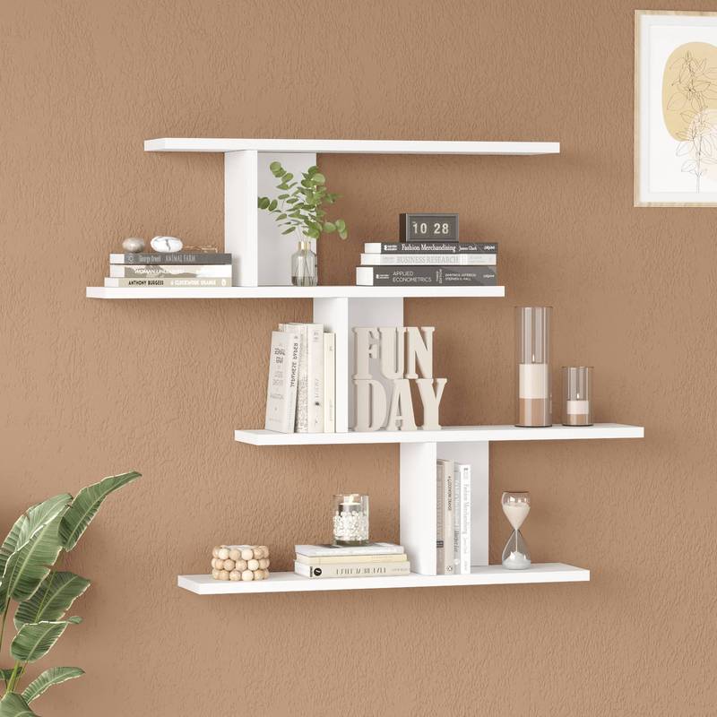 Hökkomi Wall Shelf With 4 Shelves, 78 X 15 Cm