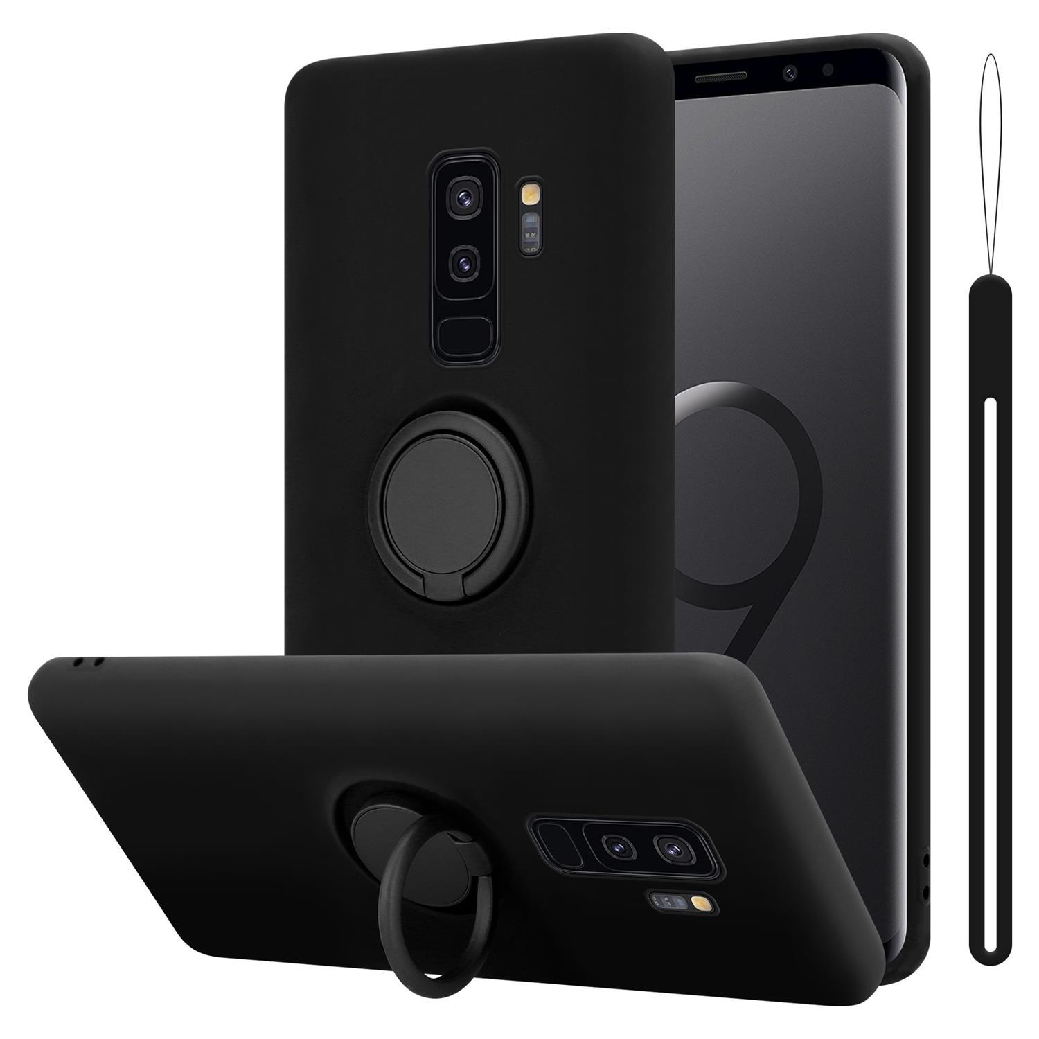 Case Compatible For Galaxy S9 Plus Protective Of Flexible Tpu Silicone With Ring Back Case Cover Phone Case