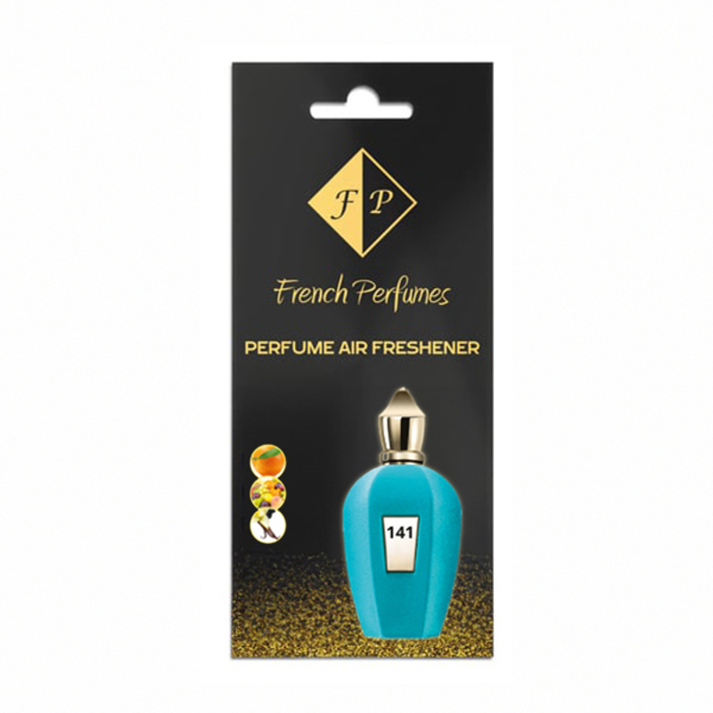 Car Air Freshener No. 141 – Erbba – A Scented Car Hanger With Amber-fruity Featuring And , Long-lasting Premium Fragrance, Energy, , And A Perfect Mood Day