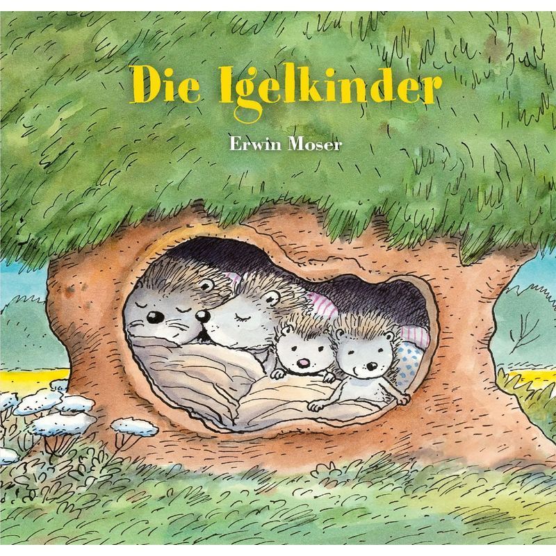 The Hedgehog Children - Book - Erwin Moser - 40 Pp. - German - 2025 - Nordsüd Verlag Ag - Ean 9783314107382