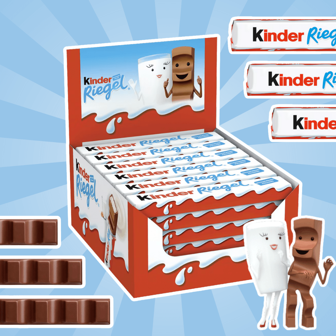 E-shop Kinder Riegel 36×21 g | Cremige Milchfüllung & Vollmilchschokolade | Vorratspack – 756 g Gesamtnettomenge
