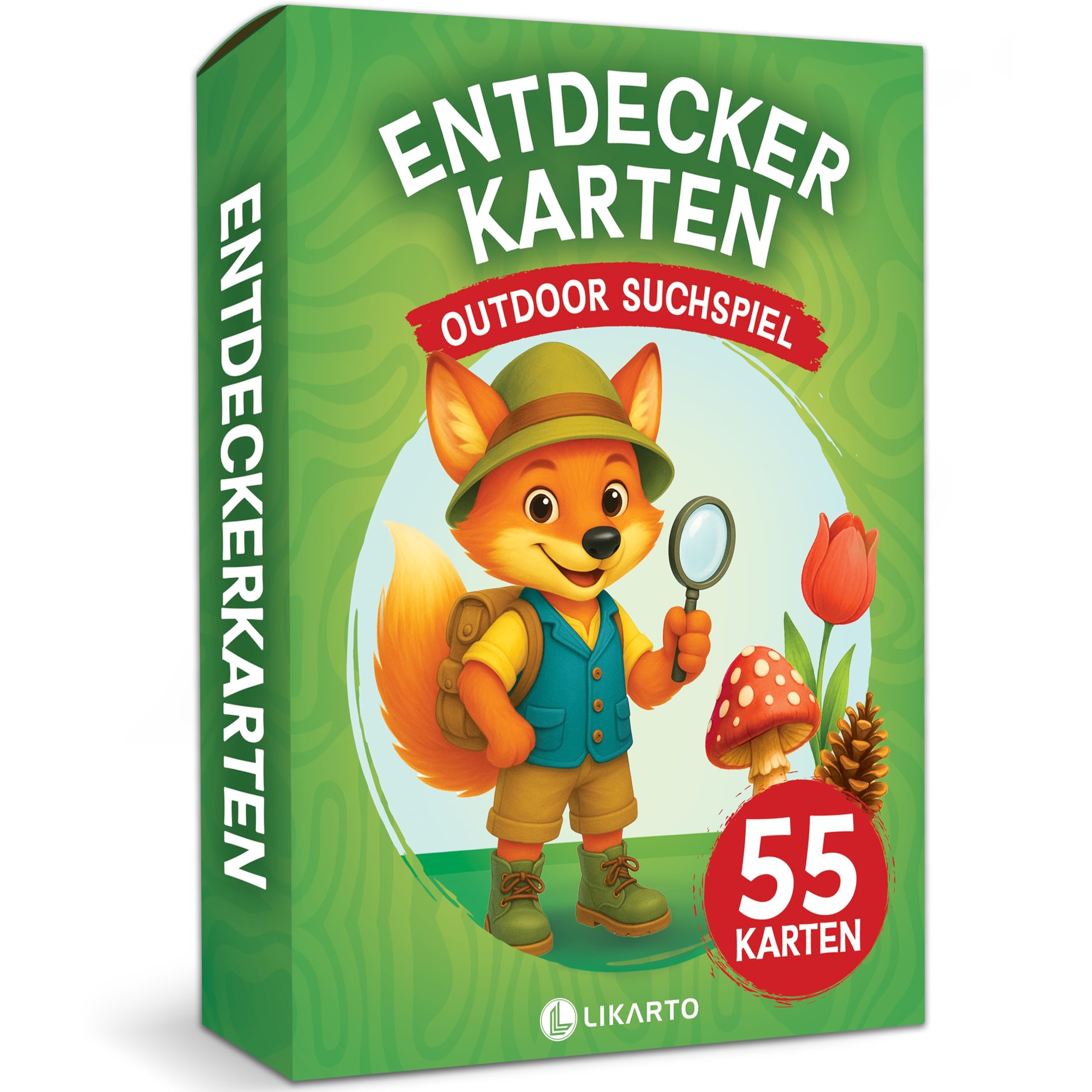 Image of Explorer Cards For Kids, Outdoor Treasure Hunt &