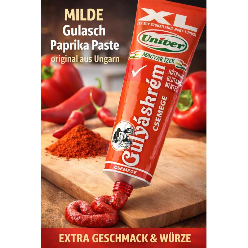 E-shop Gulaschcreme delikat - Tube 240g original ungarische Gulaschcreme mild