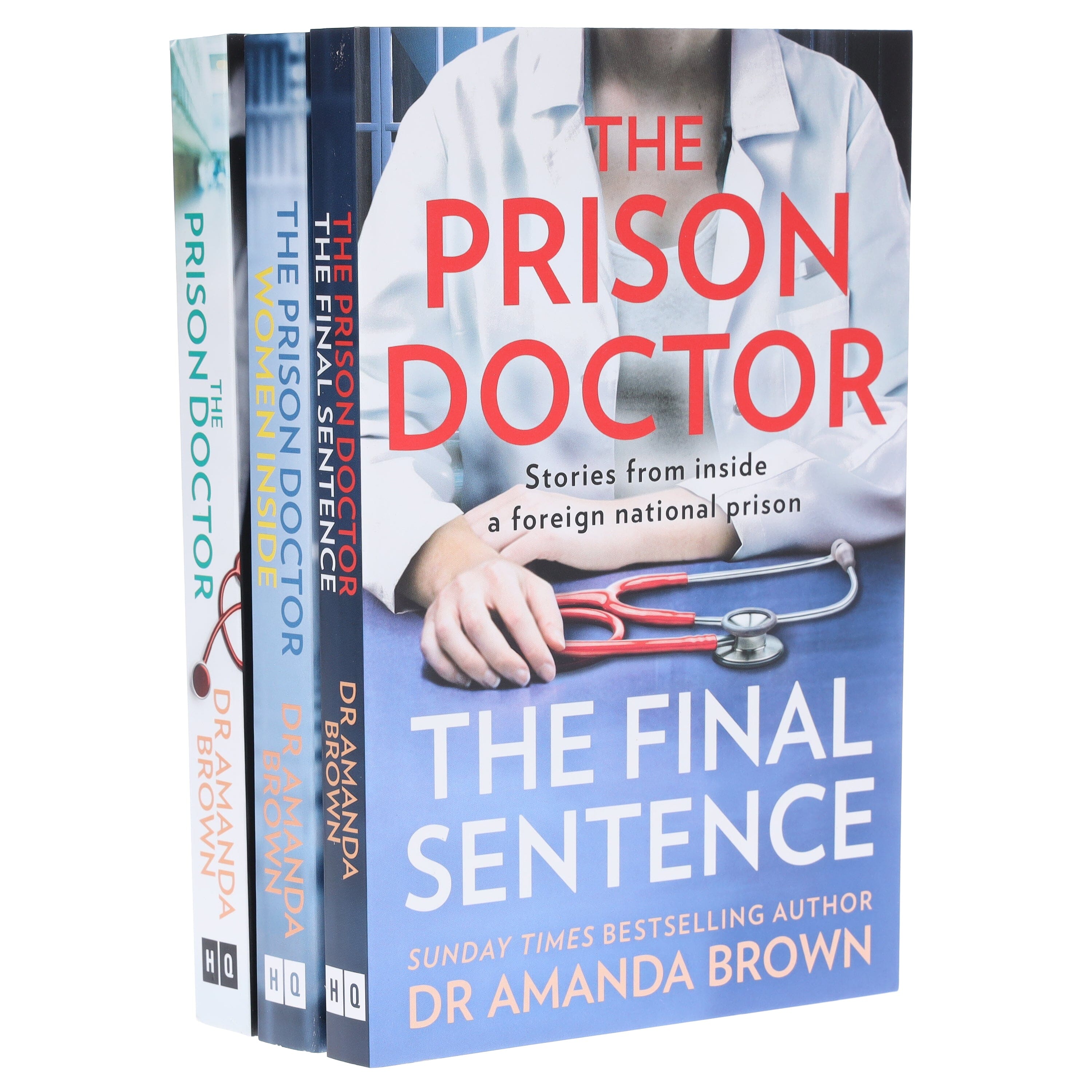 The Prison Doctor Collection 3 Books Set By Dr Amanda Brown (The Final Sentence, The Prison Doctor, Women Inside)