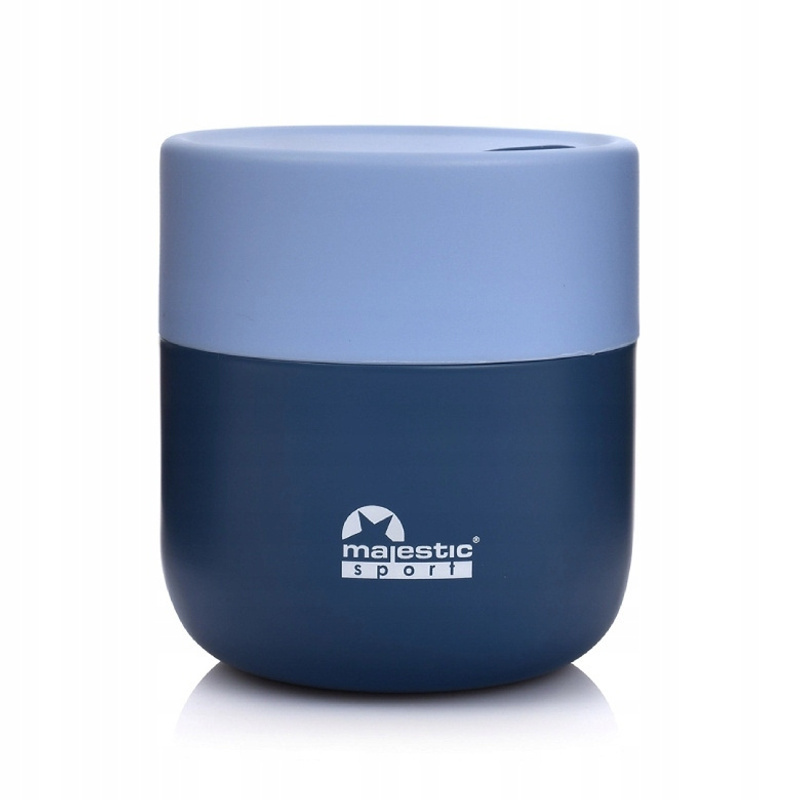 Image of Premium 500ml Stainless Steel Food - Blue | Extended | Leakproof Travel Container For Meals