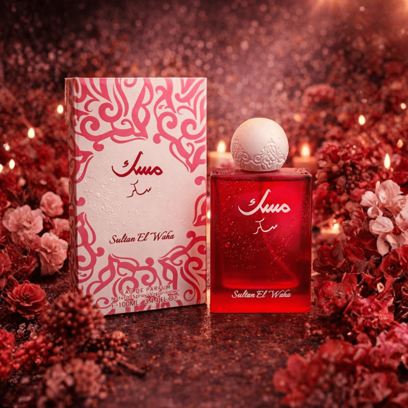 Raspberry Musk Perfume Candy 100ml El Waha