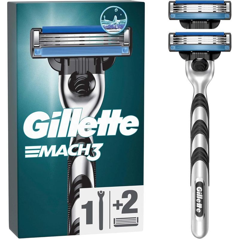 TEMU Gillette Shaving Razor For Men With 2 Replacement
