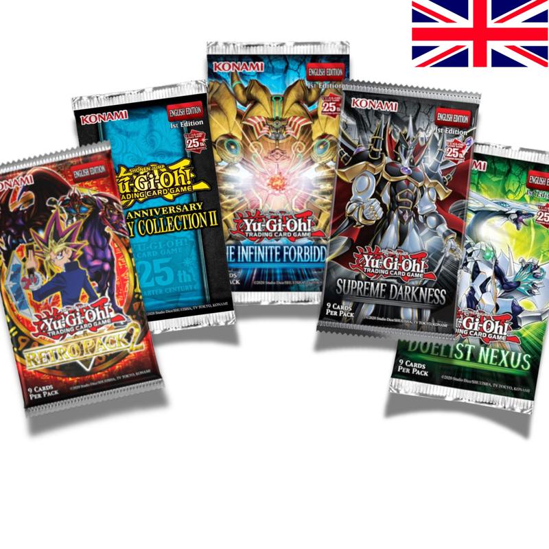 Yu-gi-oh! 5x Packs, E.g. 2, , Rarity Collection (en)