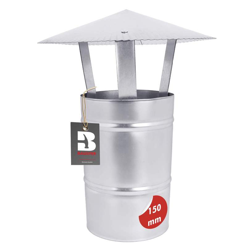 Ventilation Chimney Galvanized 150 Mm For And