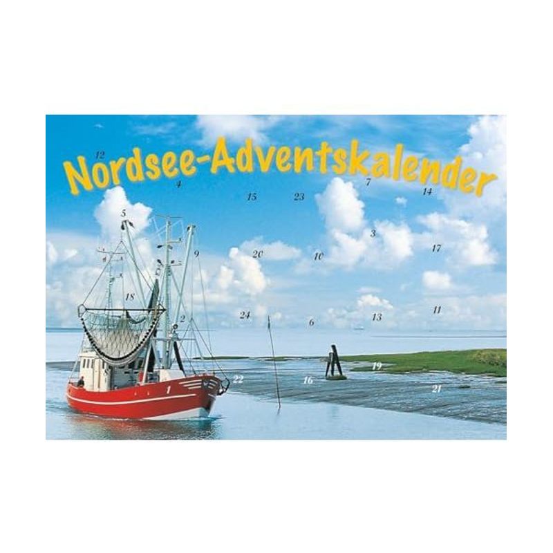 North Sea Advent Calendar Experience World North Sea Animals. Plants. Beach And Sea.
