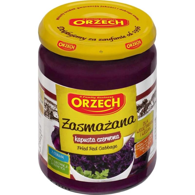 Image of Red Cabbage With Hazelnuts, Fried 480g