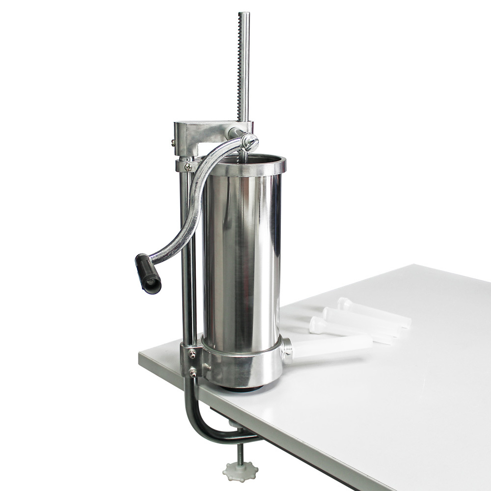Wiltec Sausage Filler Sausage Filling Machine With 3.5l Capacity For Sausage Meat Sausage Machine For Making Yourself