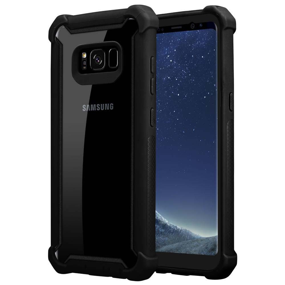 Case Compatible For Galaxy S8 Plus 2-in-1 Protective Case With Tpu Silicone Edge And Acrylic Glass Back Case Cover Phone Case