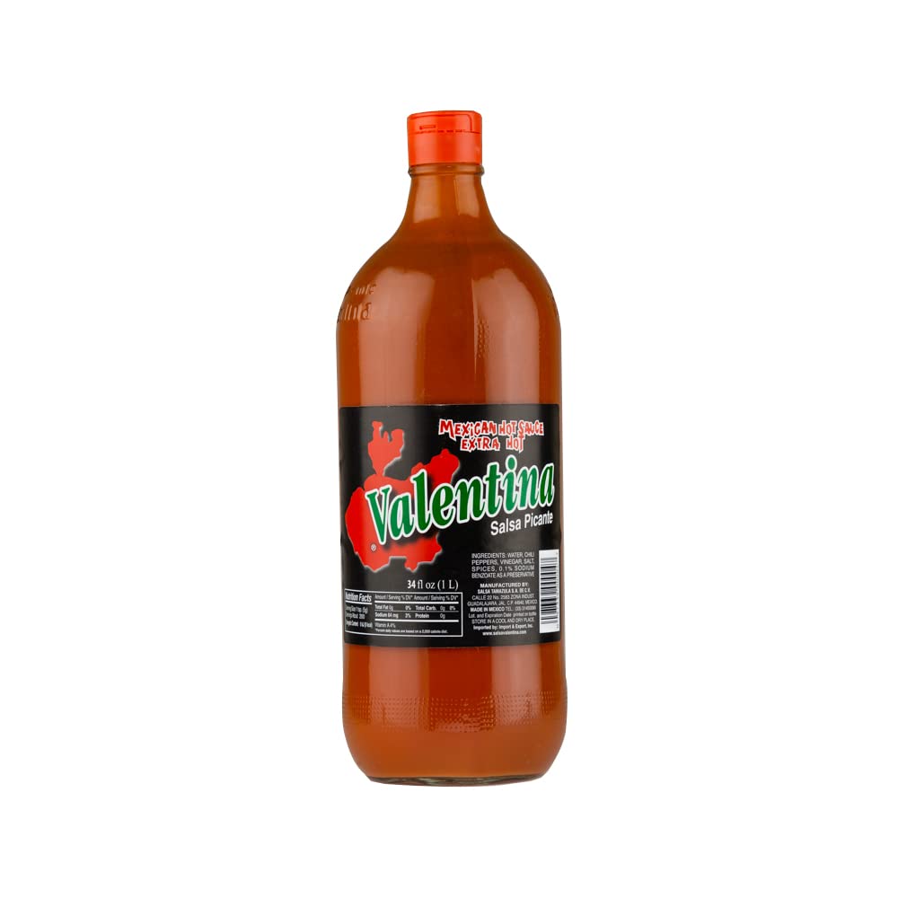 E-shop Valentina Extra Hot Sauce 1L – Extra Scharf & Aromatisch