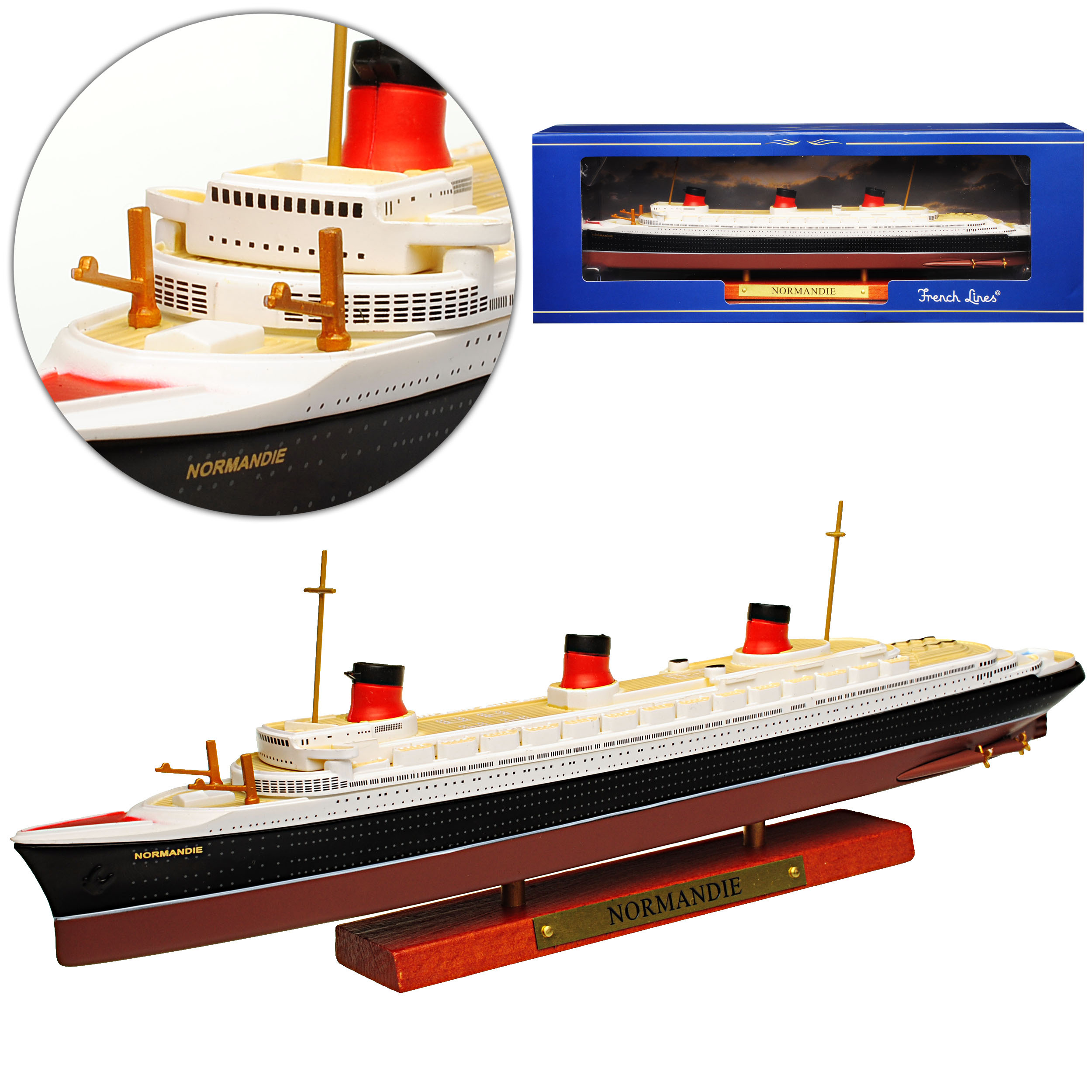Normandy Lipsett Ship 1/1250 Atlas Ship Model