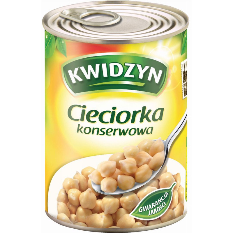 TEMU Kwidzyn Cieciorka Preserved Peas 400g X 2pcs