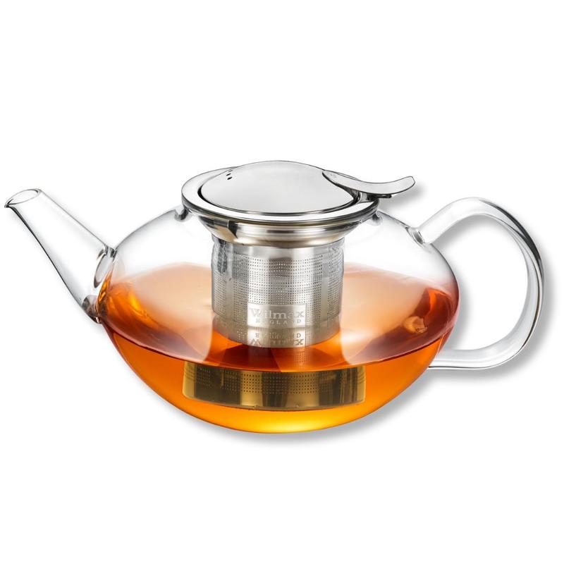 Image of Glass Teapot With Infuser, 1.55l, Wilmax