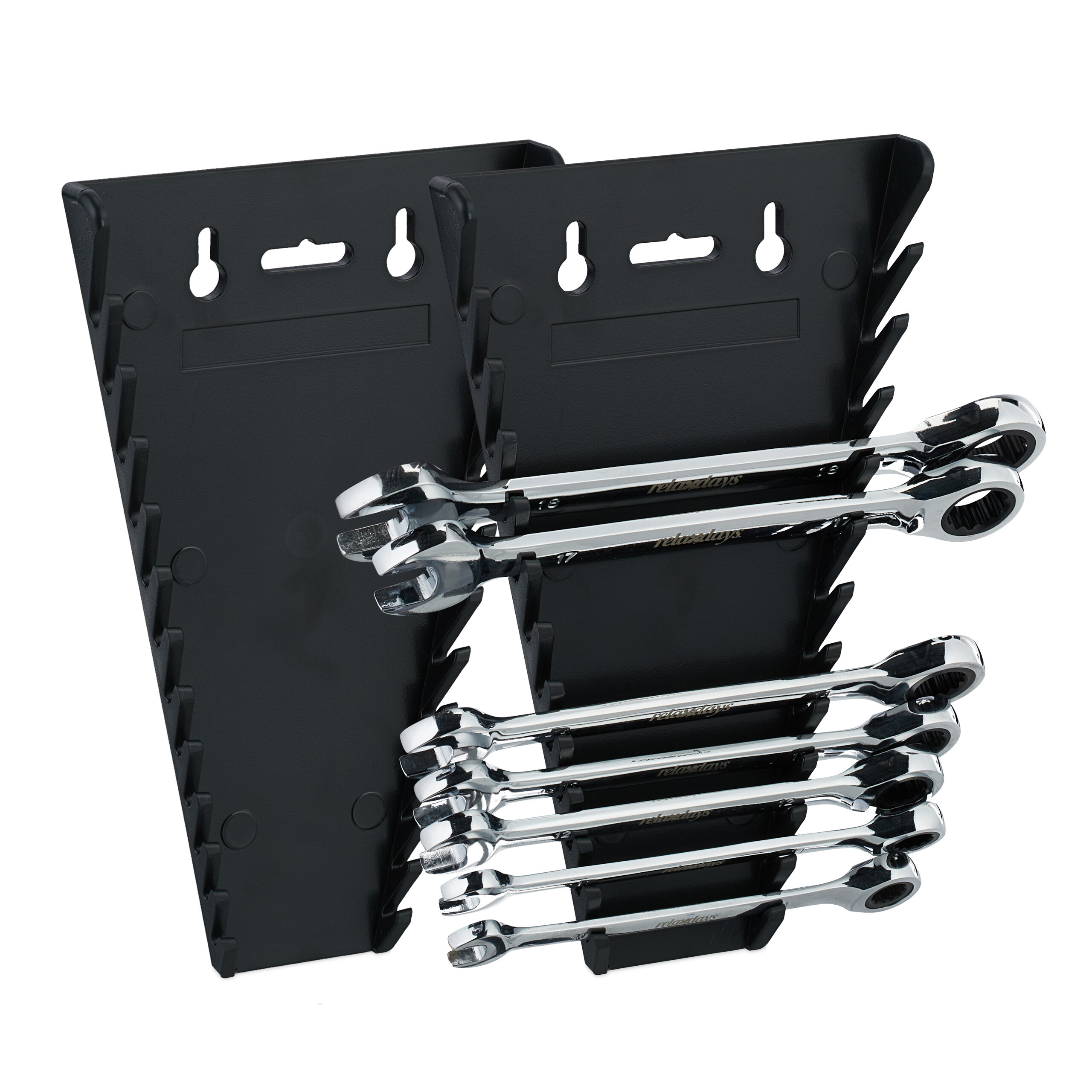 2 X Wrench Holder In Black