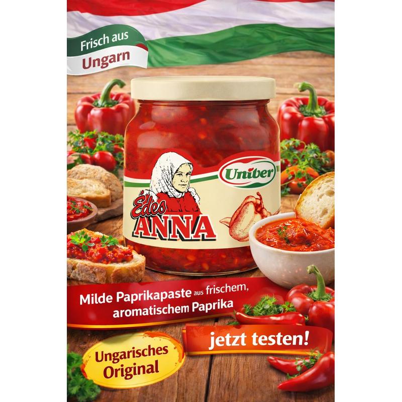 E-shop Leckere Anna UNIVER Mild Paprika Paste 200G