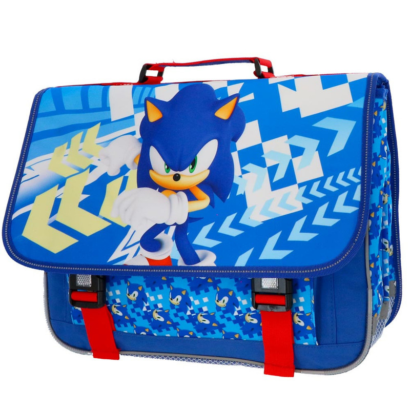 TEMU Cartable Sonic Flash 41 CM Haut de gamme