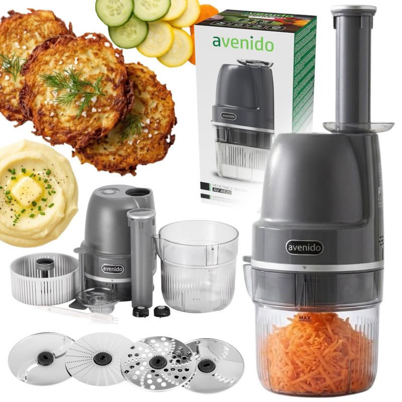 Image of Modern Electric , Four-in-one For Potatoes And Vegetables, 900 Milliliter Container, Dishwasher-safe Cleaning Accessories.