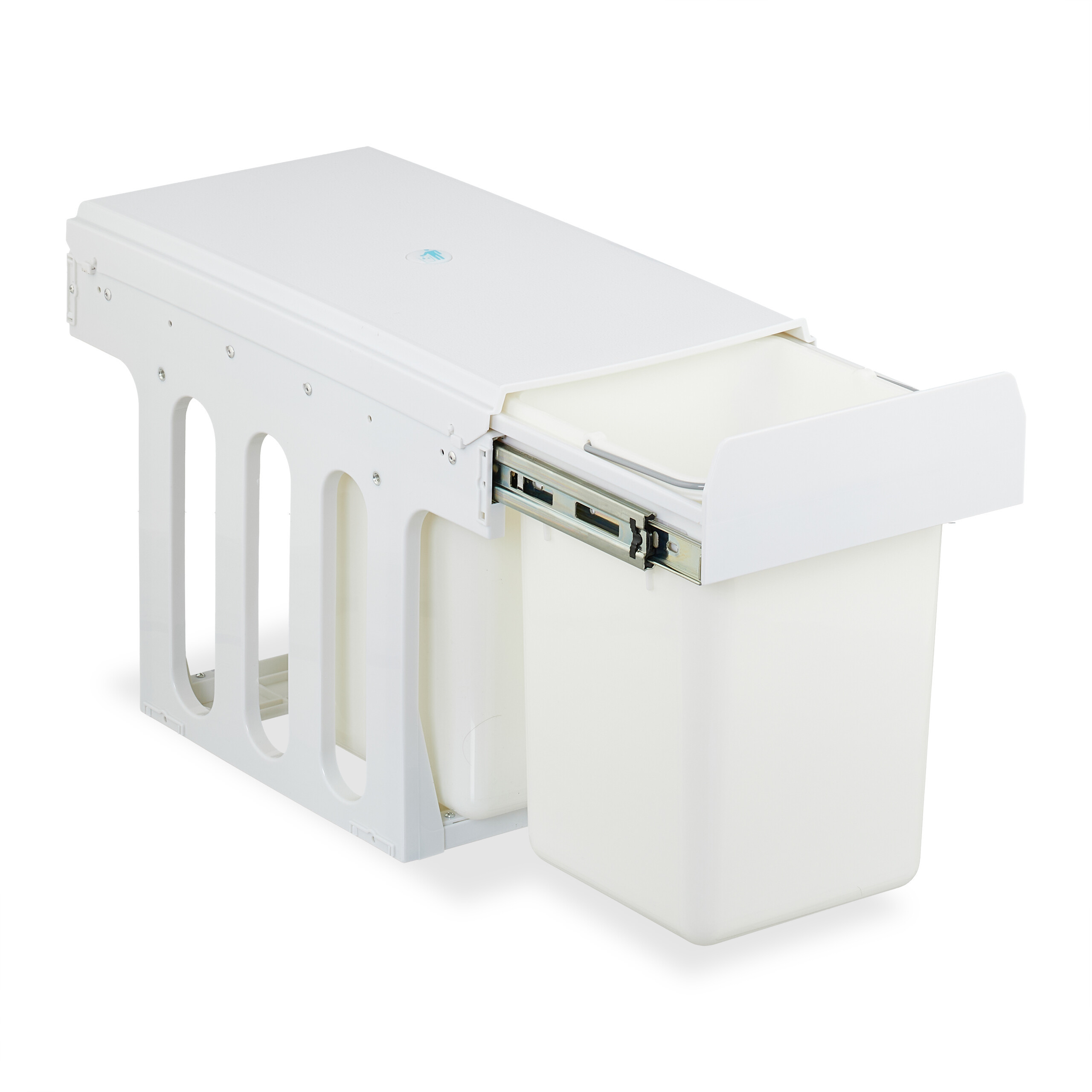 One-tree Compost Bin In White - 2 X 8 L
