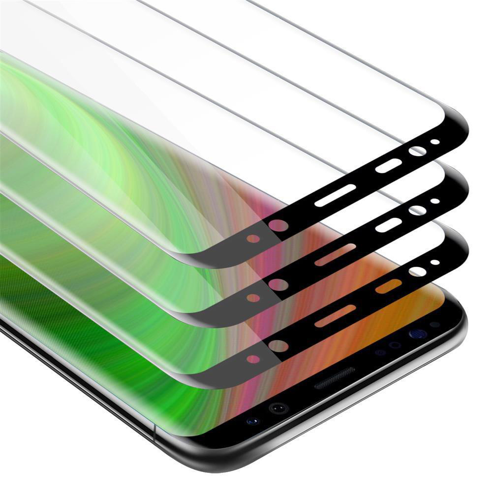 3x Full Screen Protector Compatible For Galaxy S8 Tempered Glass Screen Protector Film