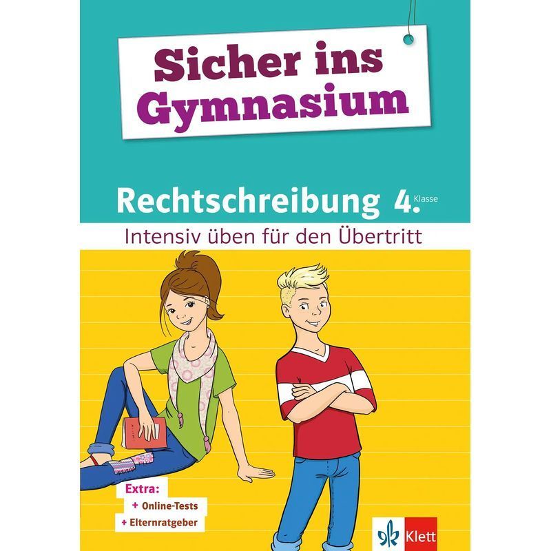 Image of Safe To Gymnasium Spelling 4th Grade - Paperback - Intensive Practice For The Transition - Safe To Gymnasium - 72 Pages - German - 2017 - Klett Learning Training - Ean 9783129258651