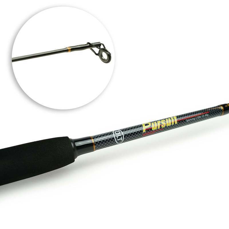 Image of Dlt Pursuit Spin Spinning Rod For Pike And Perch - Predator Rod With Strong Backbone And -reinforced Handle For Artificial Lures And Shore Fishing.