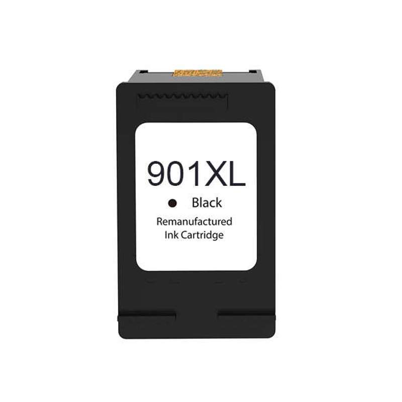 TEMU Compatible Remanufacturado HP 901XL Negro de Tinta - CC653AE/CC654AE