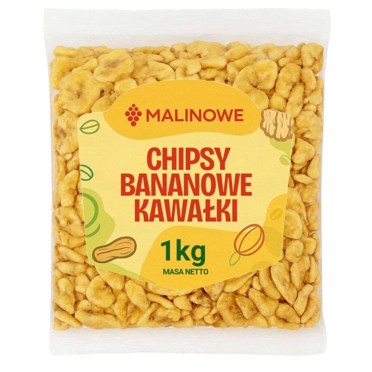 Banana Chips Dried Pieces 1kg Premium Quality Dried Bananas