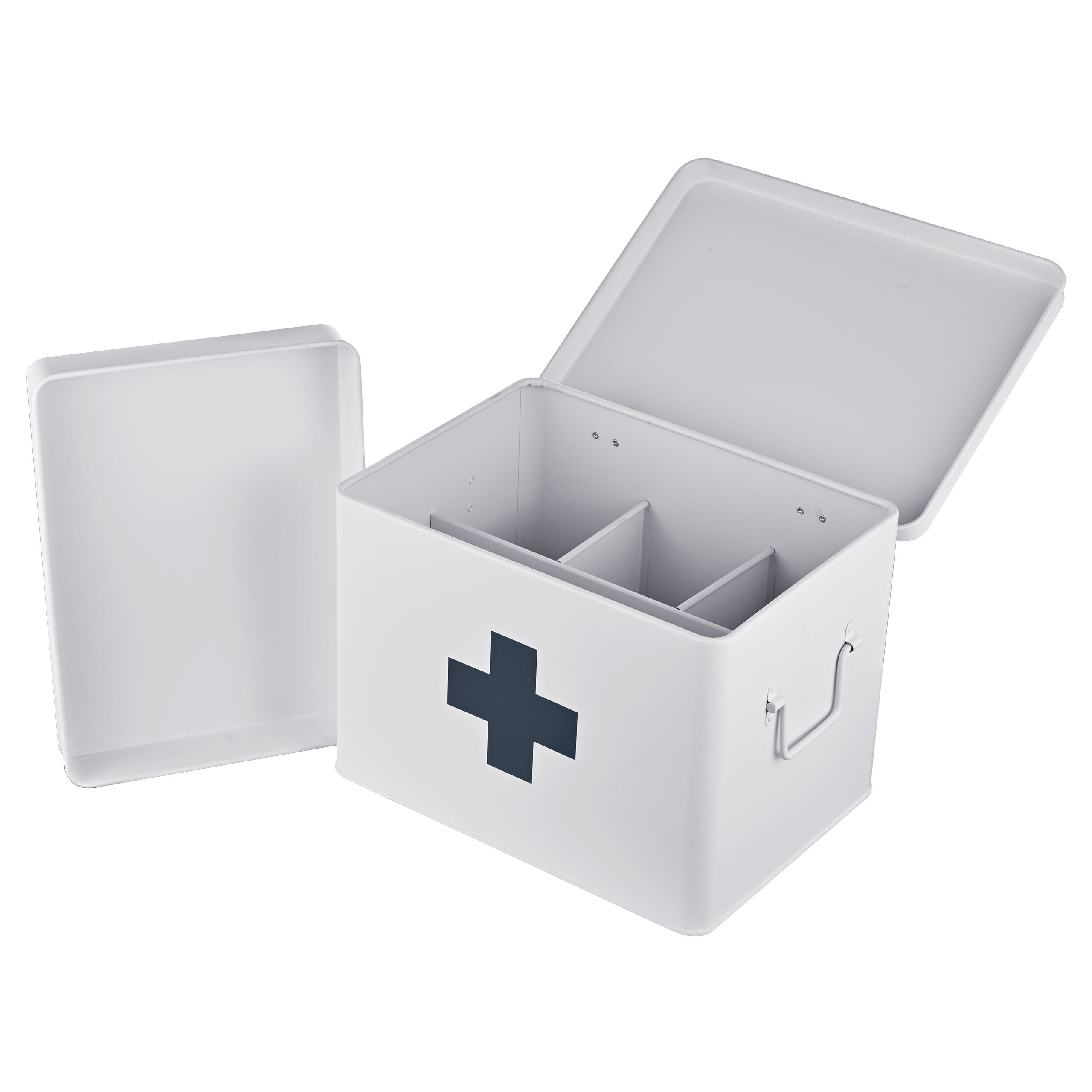 Medical Box In White - (w)28 X (h)21 X (d)20.5 Cm