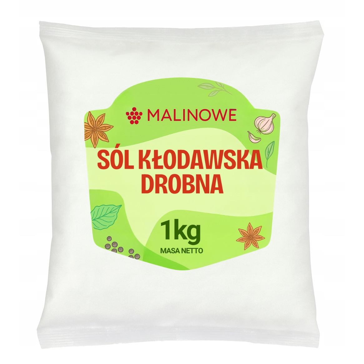 Solid Kłodawska White Fine 1kg Fine-grained Natural Premium