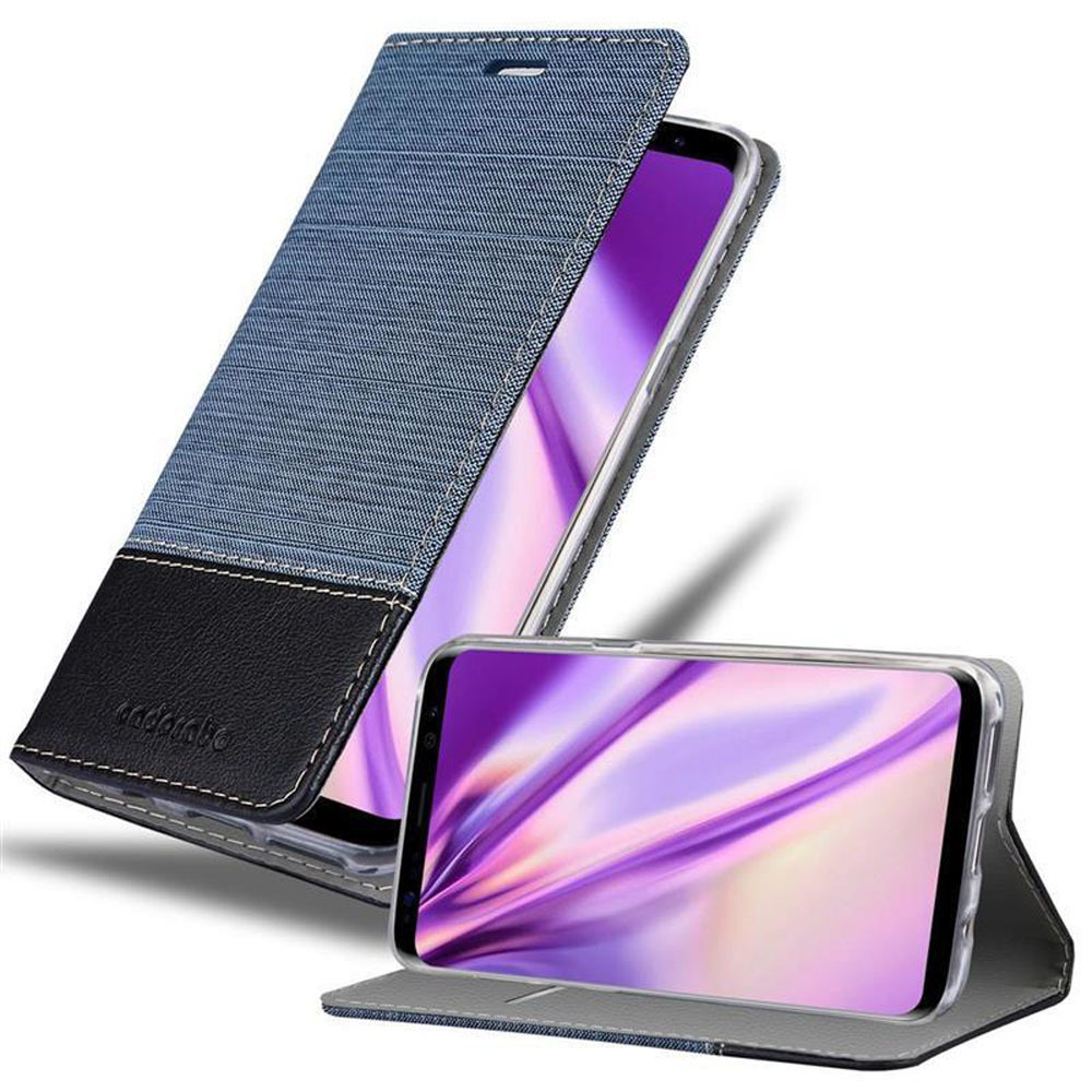 Case Compatible For Galaxy S8 Protective Cover With Magnetic Closure, Stand Function And Card Slot Flip Case Cover Phone Case Folding Case Book Bag