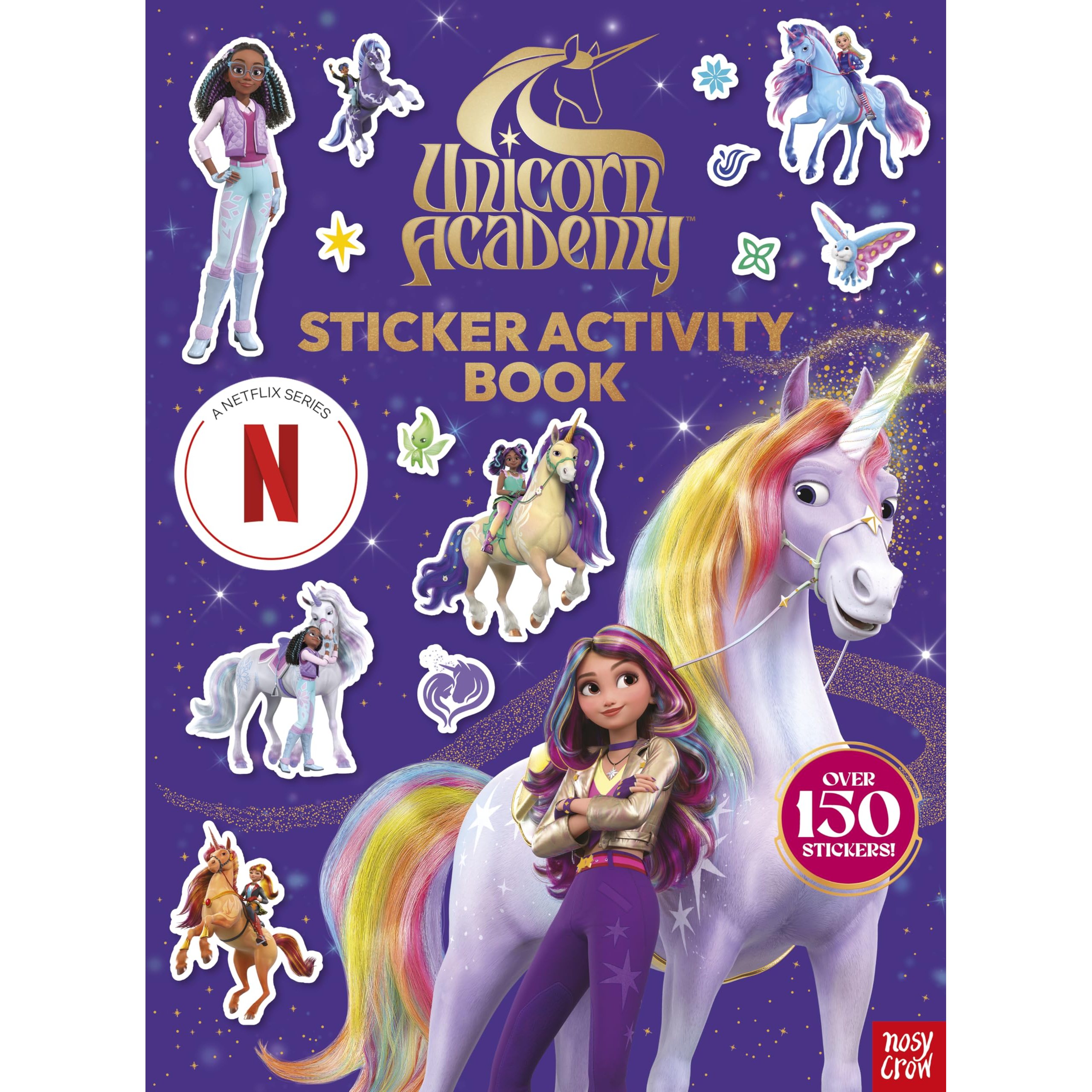 TEMU Unicorn Academy: Sticker Activity Book: With Over 150 Magical Stickers By Nosy Crow - Children's Activity Book With Puzzles, Games - Paperback