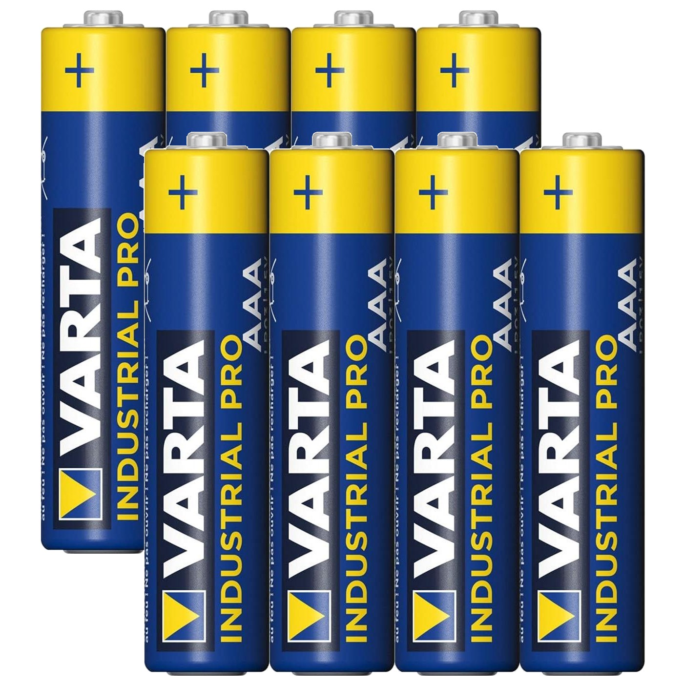 TEMU VARTA Pack 1/2 lot de 4 industrielles Varta LR03 Micro AAA 1,5V