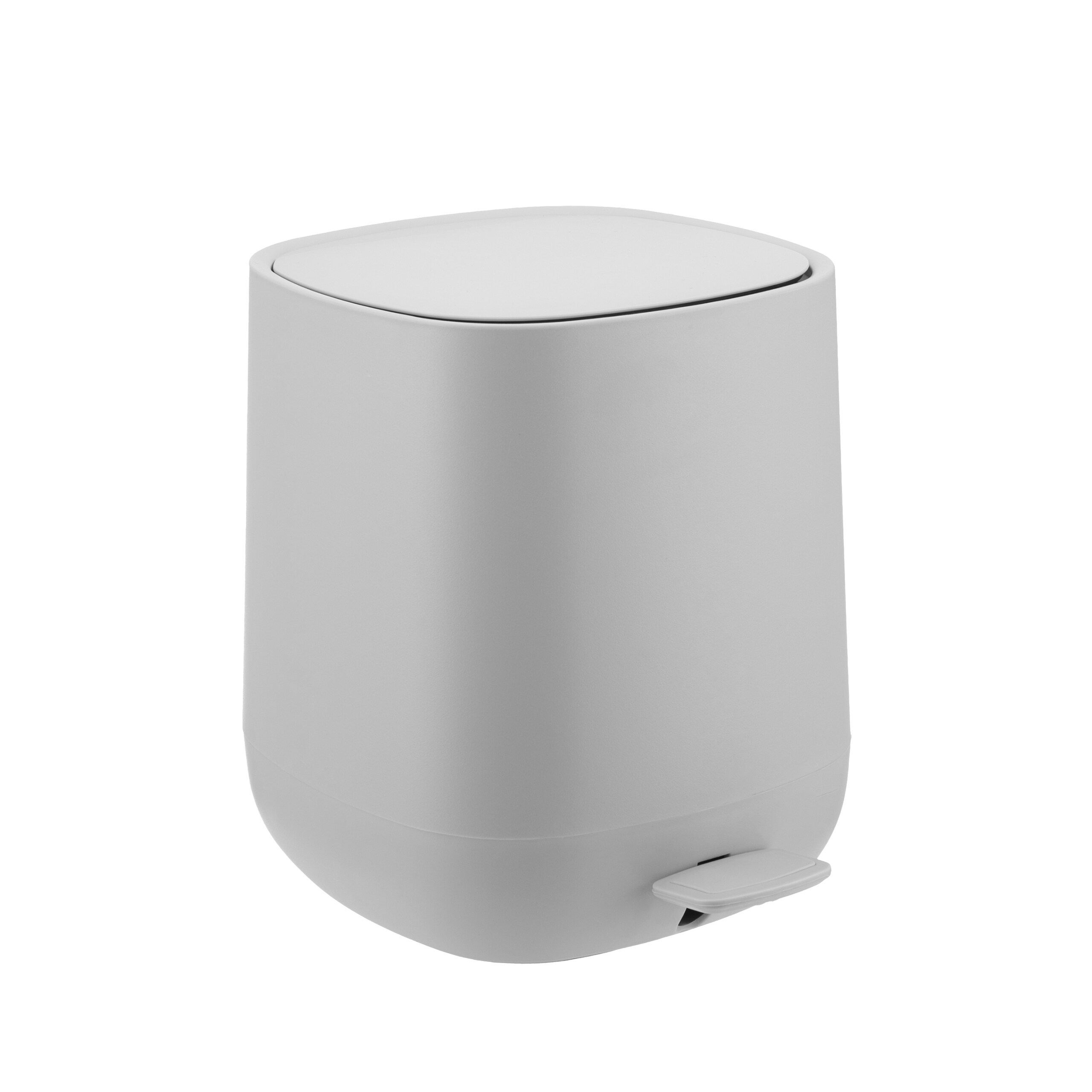 Bathroom Trash Can In Gray - 5 L