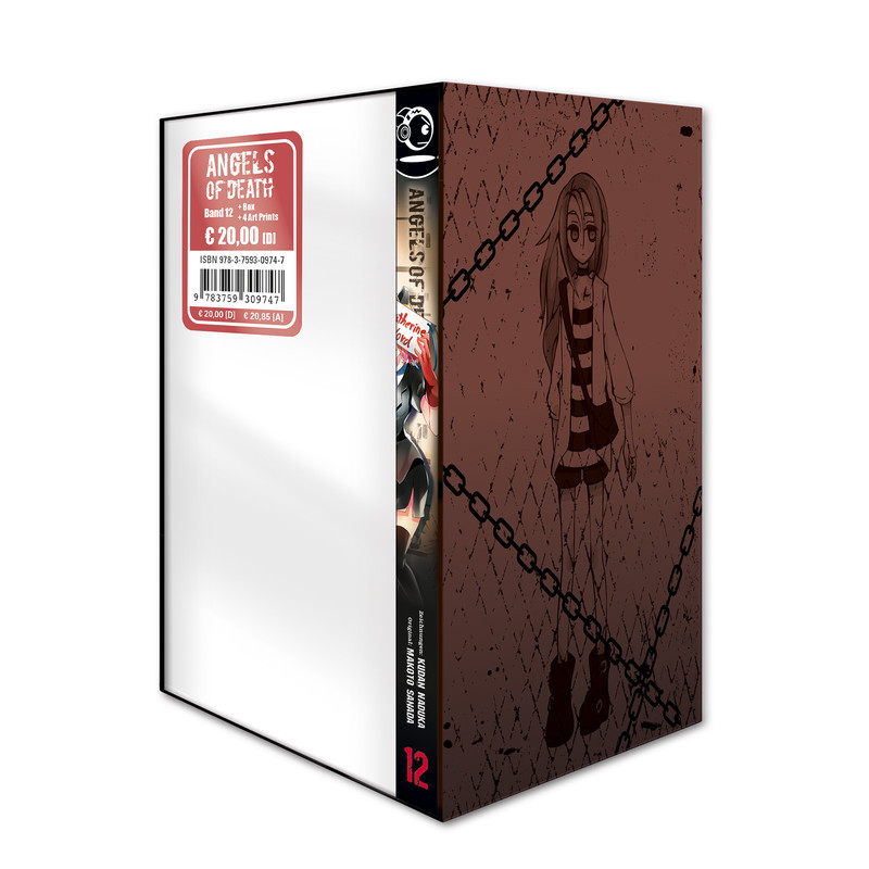 Angels Of Death 12 + Box - Kudan Naduka|makoto Sanada - Ean 9783759309747