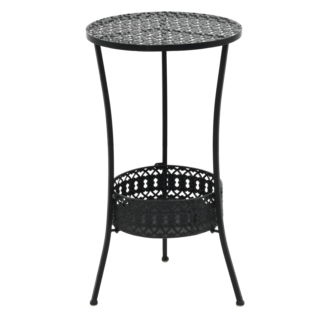 Vidaxl Bistro Table Round Metal Stand Table Bar Table Garden Table