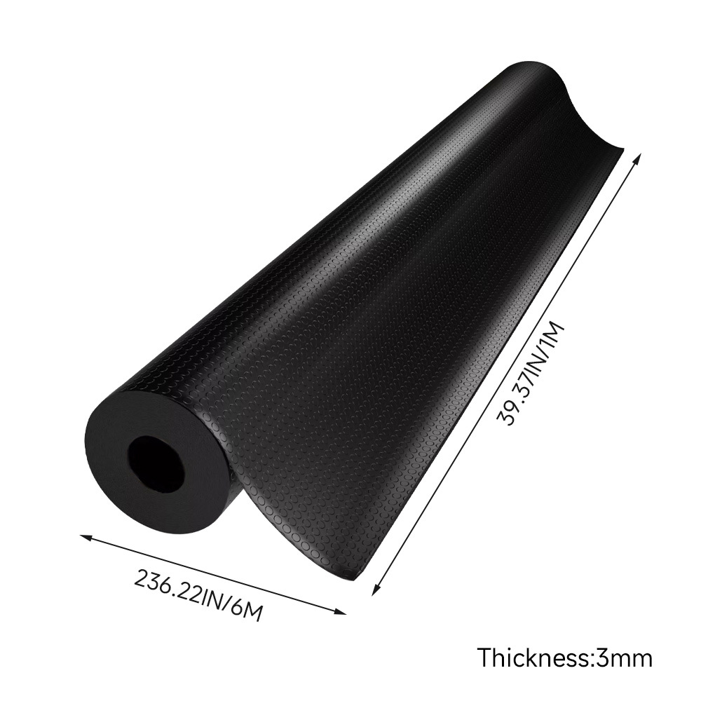 3mm Thick Rubber Anti-Slip Mat, Round Dot Pattern
