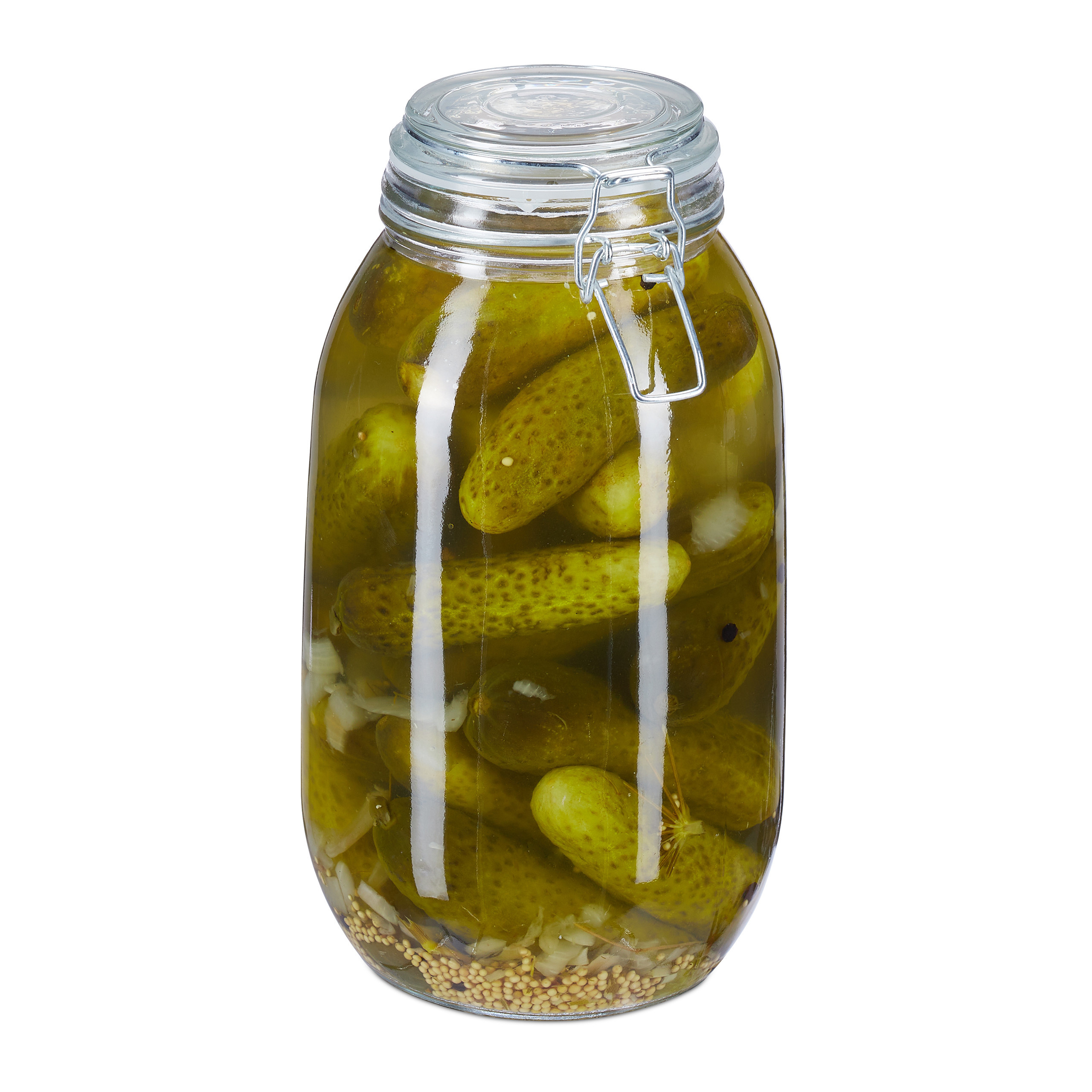 Canning Jar In Transparent - 3