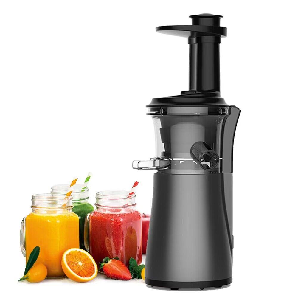 TEMU Wide Mouth Slow Juicer, Juicer Machines For Whole Fruits And Vegetables, Professional Cold Press Juicer Extractor, Slow Masticating Juicer With