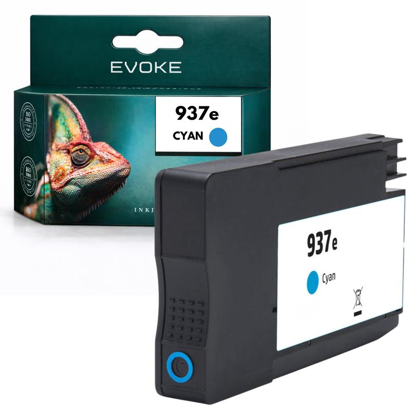 Image of Find A Compatible Replacement Ink Cartridge For 937e Hp937e 4s6w5ne, Blue, 1650 Pages, Ink Cartridge, Ink Insert, Replacement Ink, For 9110b 9120b 9130b 9720e