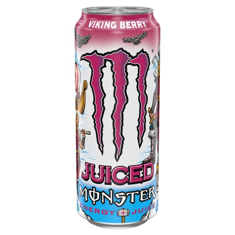 Monster Juiced Viking Berry Carbonated Energy Drink 500 Ml