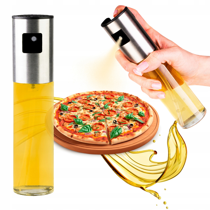TEMU Spray Bottle For Olive Oil, Oil, Vinegar Spray 100 Ml