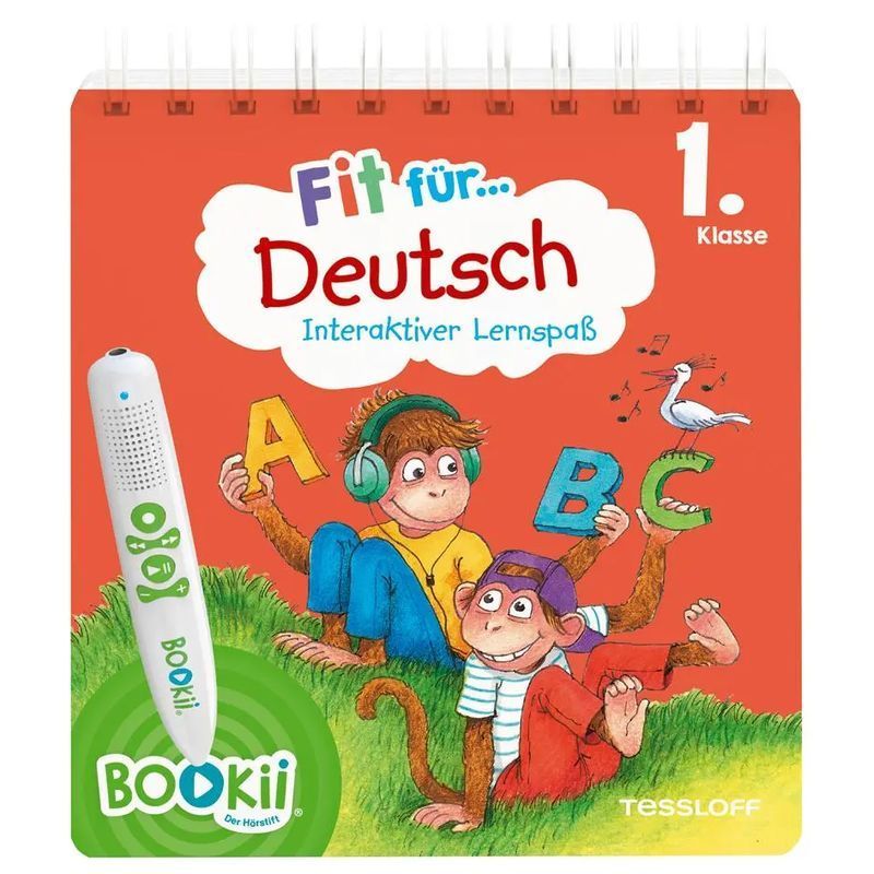 Image of Bookii Fit For German: Interactive Learning Fun For 1st Grade - Paperback - Julia Meyer - Bookii Touch, Play, Learn - 82 Pages - German - 2025 - Tessloff Verlag - Ean 9783788675318