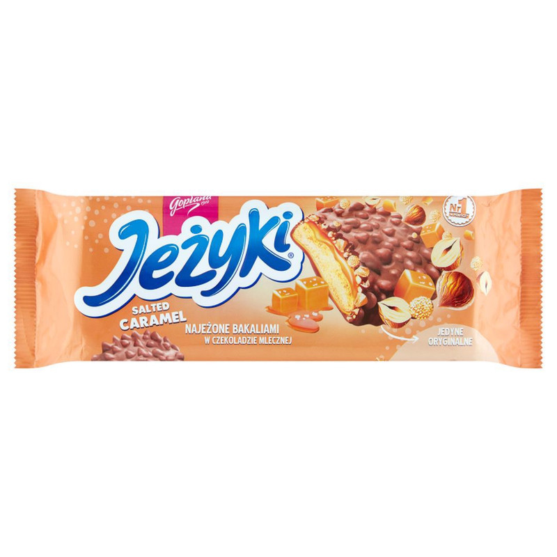 Image of Hedgehog With Dried Fruits And Nuts In Milk Chocolate Salted Caramel 140 G