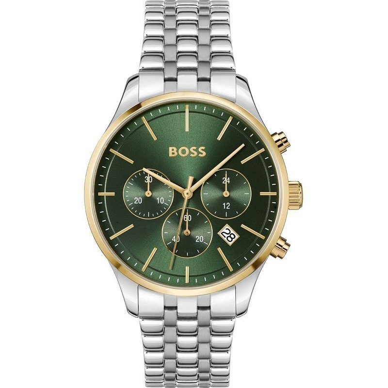 Boss Chronograph 1514159 Men's Watch Stainless New Ovp
