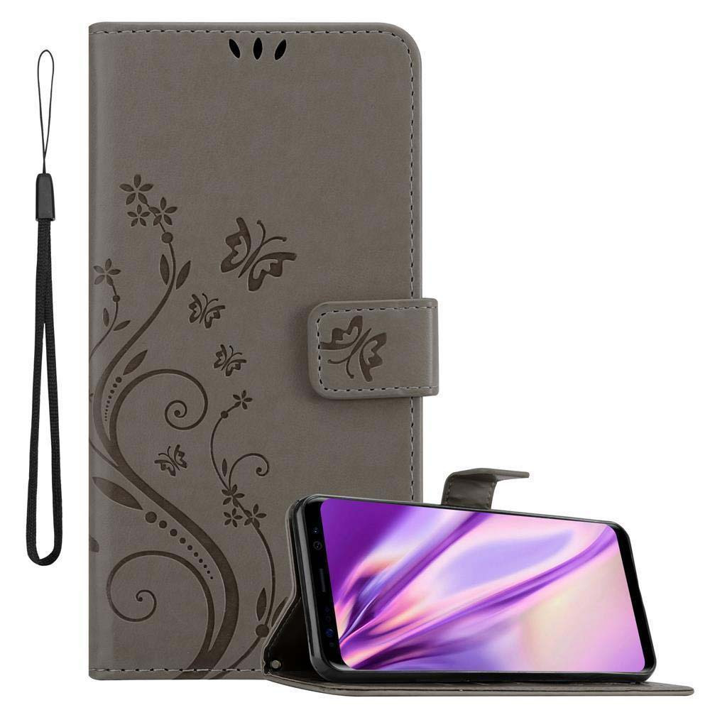 Case Compatible For Galaxy S8 Plus Protective Cover With Magnetic Closure, Stand Function And Card Slots Flip Case Flower Cover Phone Case Foldable Case Book Bag